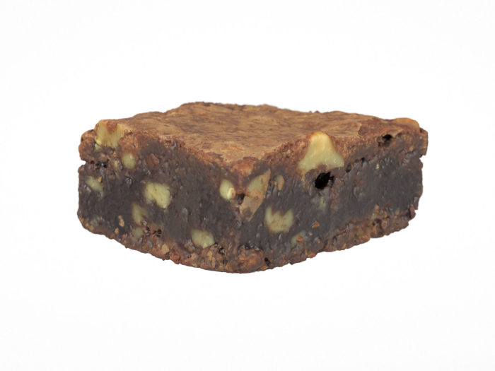 perspective view rendering of a brownie 3d model