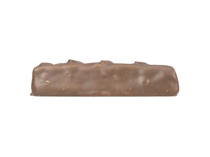 side view rendering of a chocolate bar 3d model